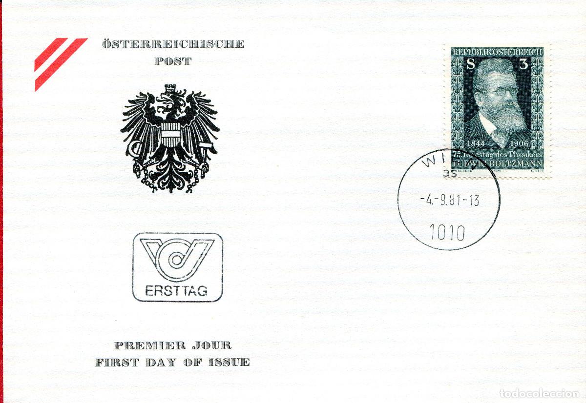 Sellos: AUSTRIA 1981 CARTA FDC MICHEL AT 1677