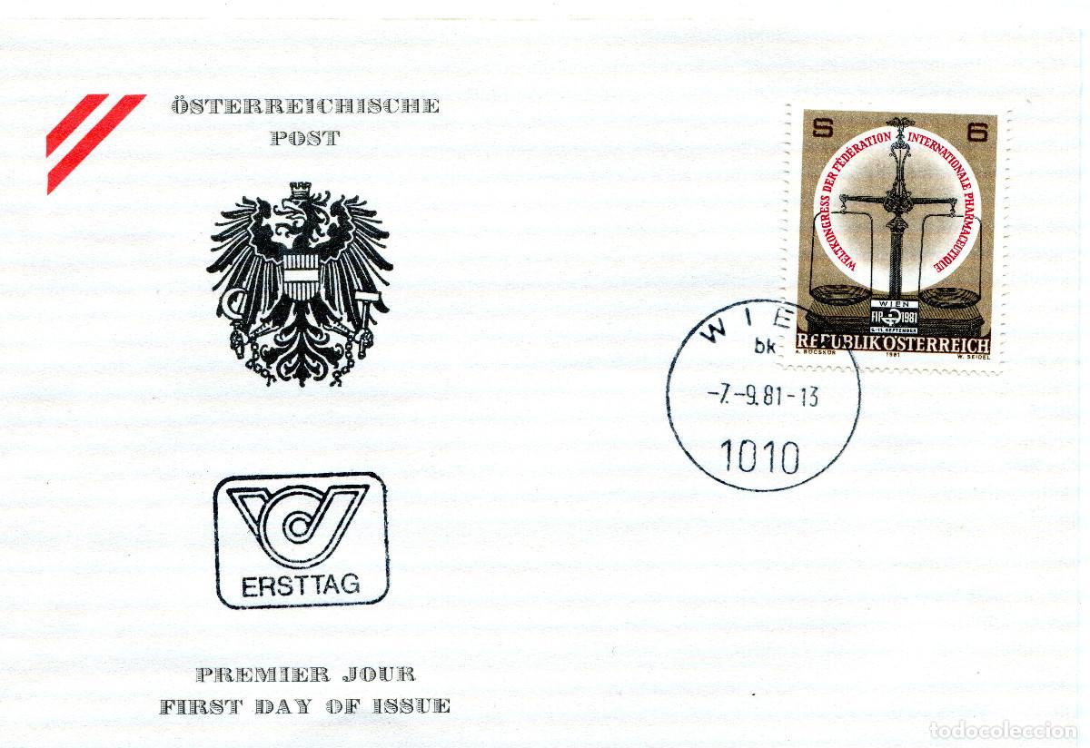 Sellos: AUSTRIA 1981 CARTA FDC MICHEL AT 1679