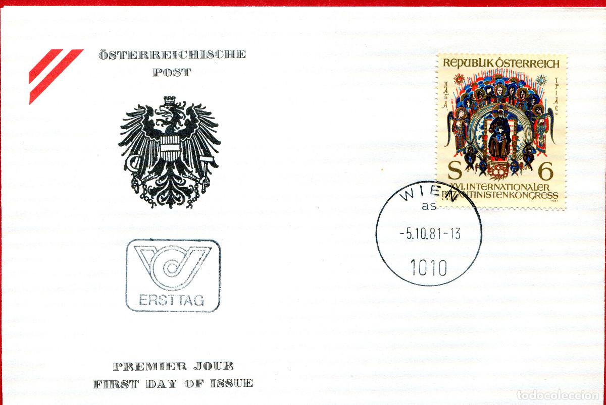 Sellos: AUSTRIA 1981 CARTA FDC MICHEL AT 1683