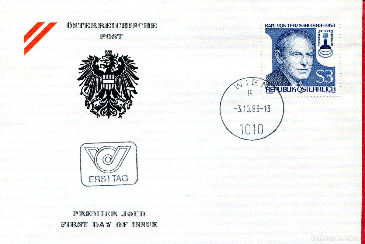 Sellos: AUSTRIA 1983 CARTA FDC MICHEL AT 1753