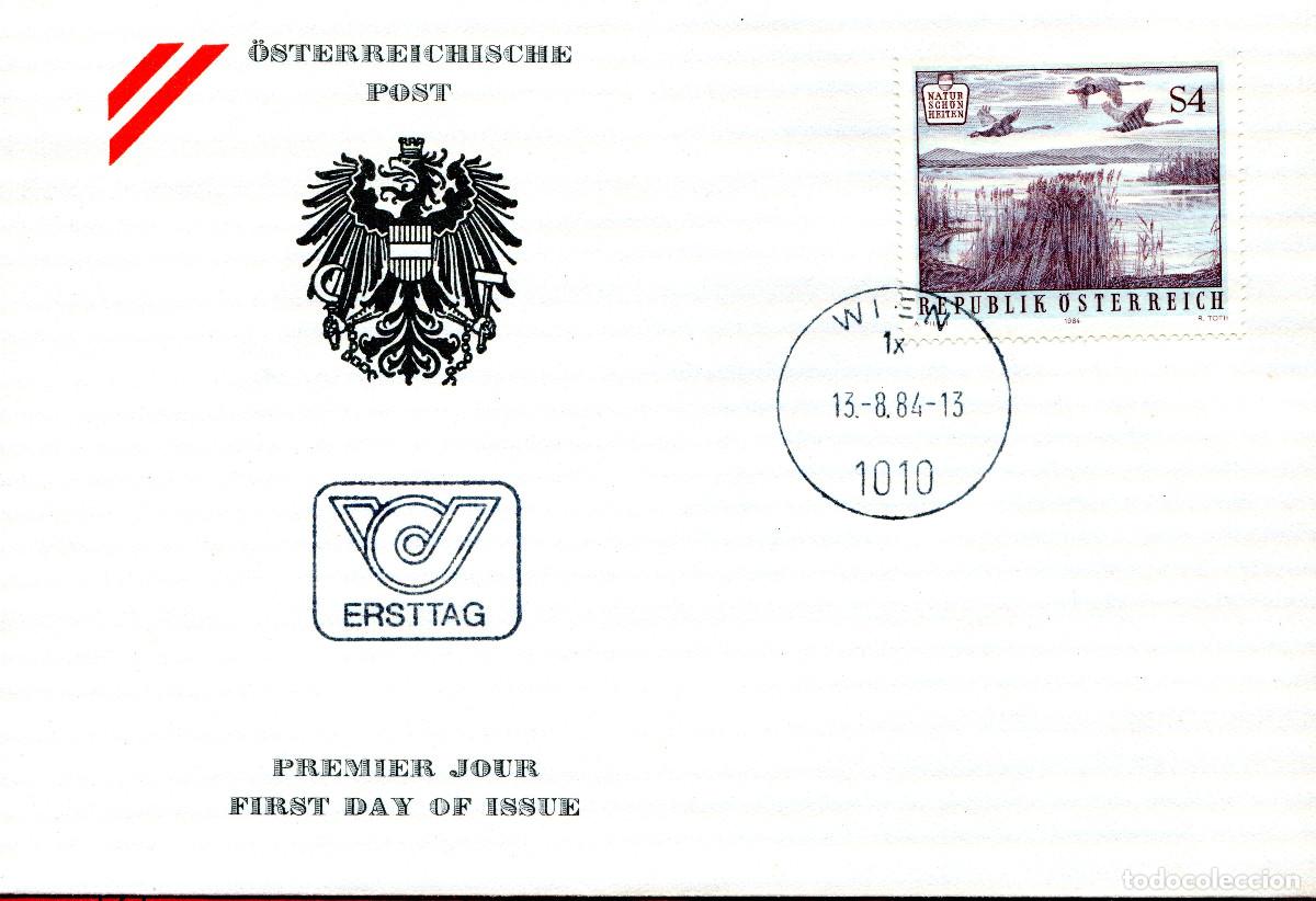 Sellos: AUSTRIA 1984 CARTA FDC MICHEL AT 1788