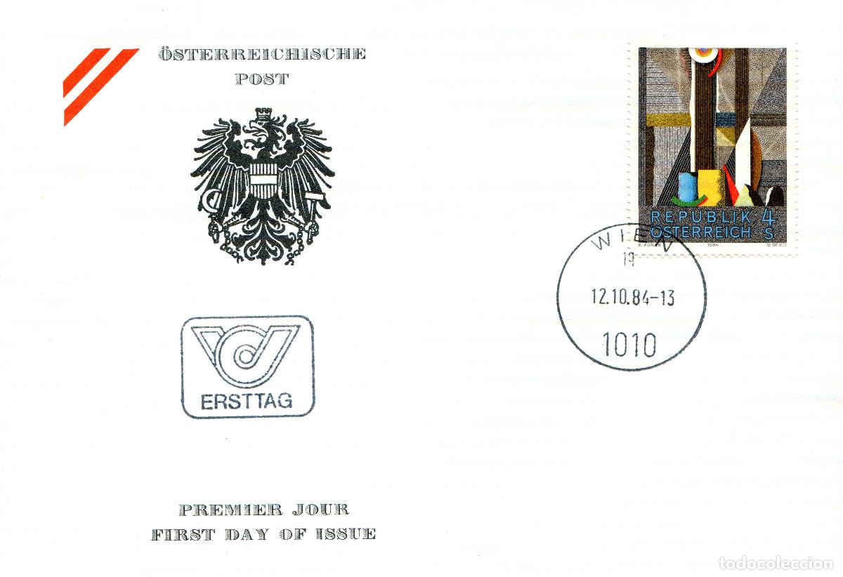 Sellos: AUSTRIA 1984 CARTA FDC MICHEL AT 1793