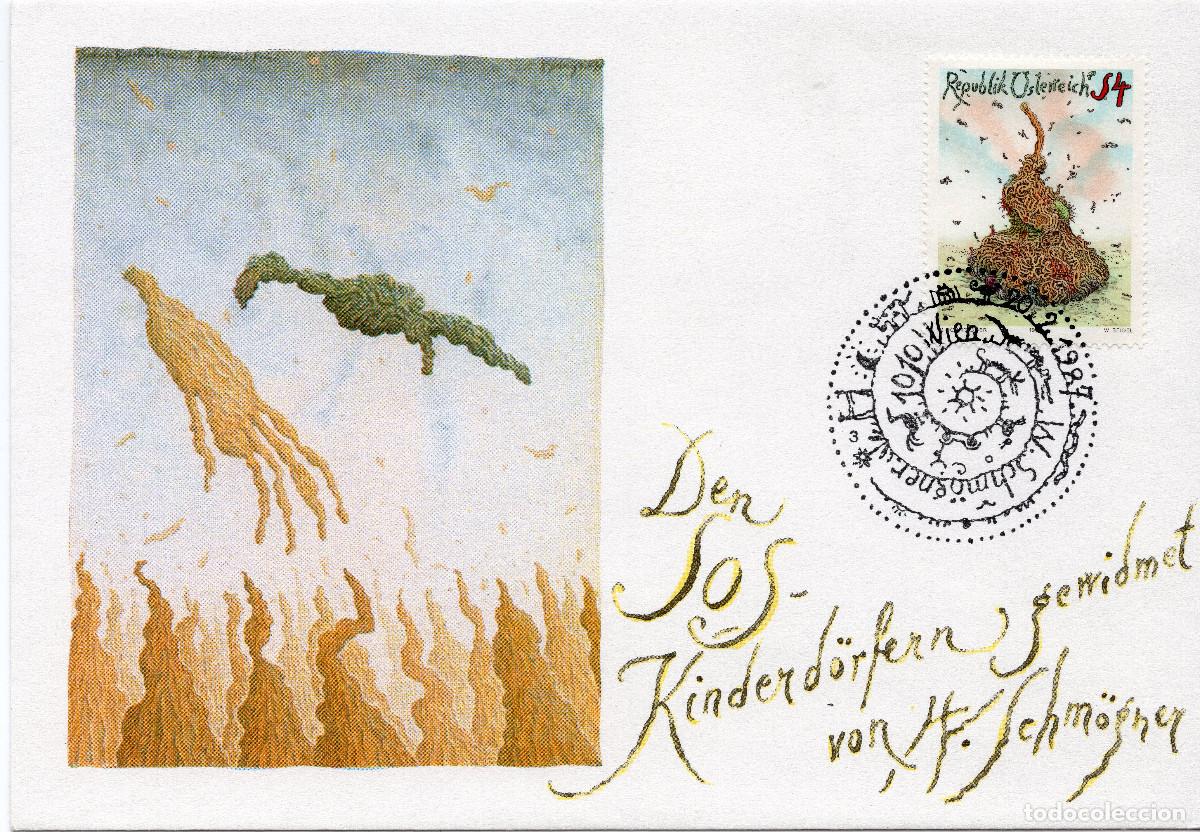 Sellos: AUSTRIA 1986 CARTA FDC MICHEL AT 1865