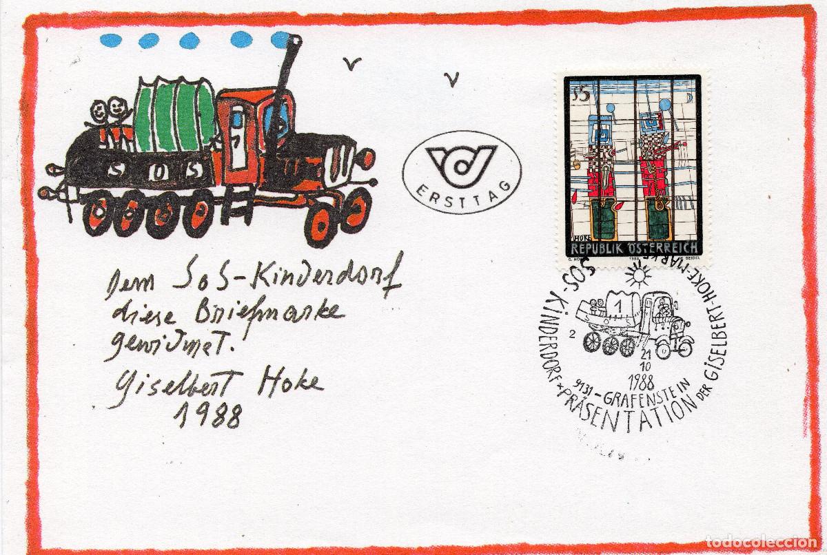 Sellos: AUSTRIA 1988 CARTA MICHEL AT 1938