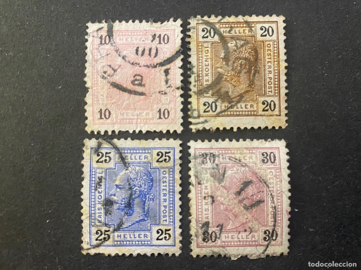 Sellos: Austria a&ntilde;o 1891 serie completa