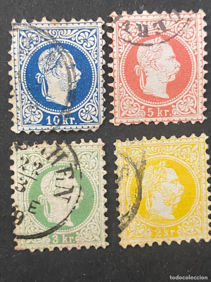 Sellos: Austria a&ntilde;o 1867 sellos antiguos