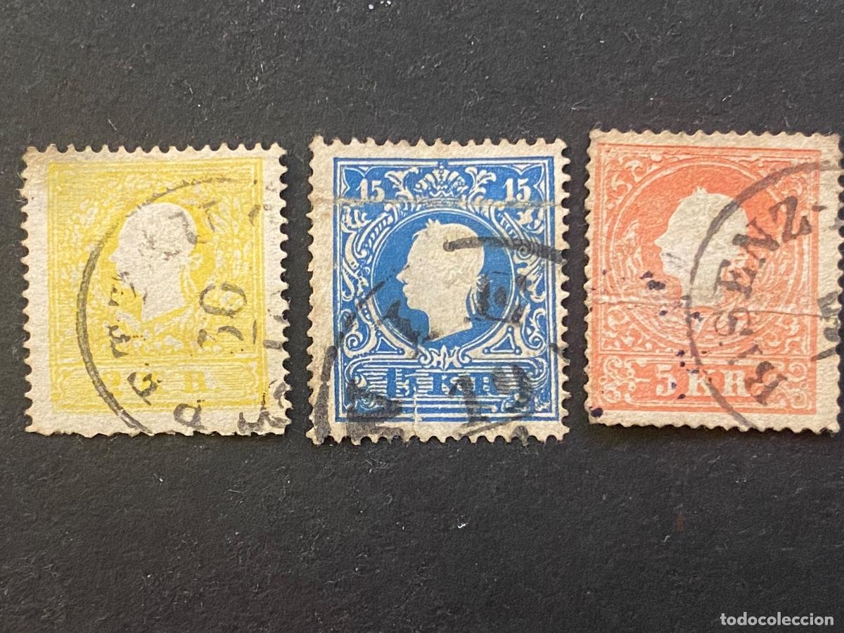 Sellos: Austria a&ntilde;o 1859 sellos antiguos, 1&ordf; serie