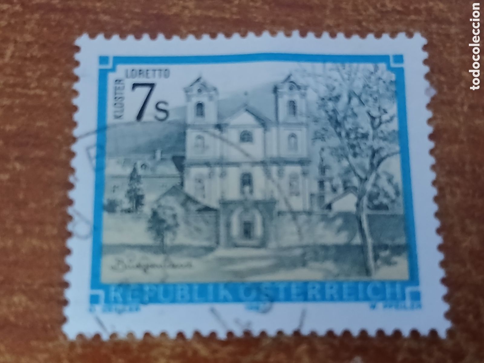Sellos: Sello Austria 1.987 Monasterio de Loretto Burgenland