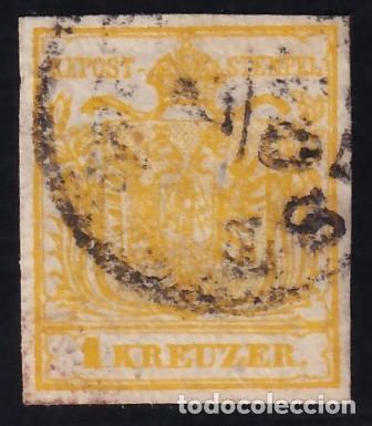 Sellos: AUSTRIA, 1850 Y&T. 1