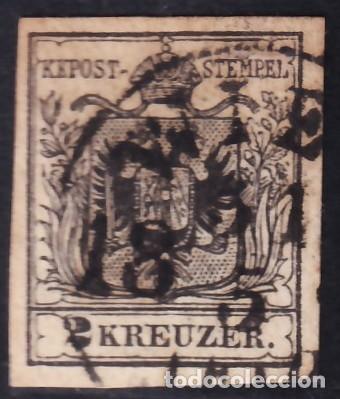 Sellos: AUSTRIA, 1850 Y&T. 2 - Foto 1
