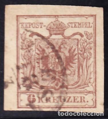 Sellos: AUSTRIA, 1850 Y&T. 4 - Foto 1
