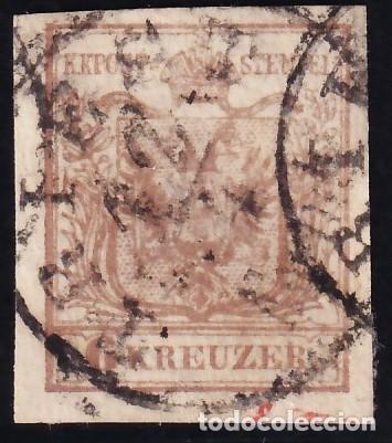 Sellos: AUSTRIA, 1850 Y&T. 4 - Foto 1