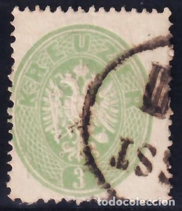 Sellos: AUSTRIA, 1863 Y&T. 23