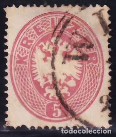 Sellos: AUSTRIA, 1863 Y&T. 24 - Foto 1