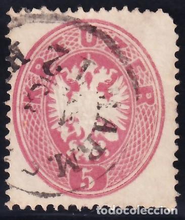 Sellos: AUSTRIA, 1863 Y&T. 24
