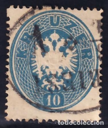 Sellos: AUSTRIA, 1863 Y&T. 25 - Foto 1