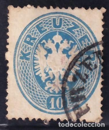 Sellos: AUSTRIA, 1863 Y&T. 25