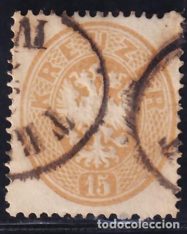 Sellos: AUSTRIA, 1863 Y&T. 26