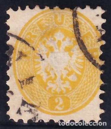 Sellos: AUSTRIA, 1863-64 Y&T. 27