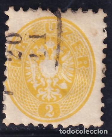 Sellos: AUSTRIA, 1863-64 Y&T. 27