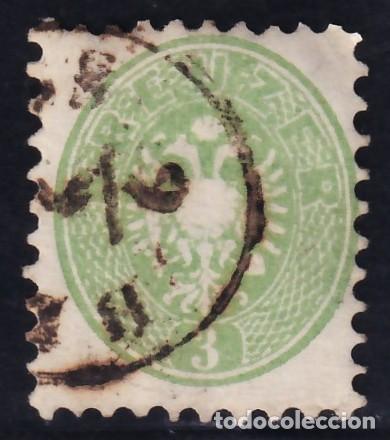 Sellos: AUSTRIA, 1863-64 Y&T. 28