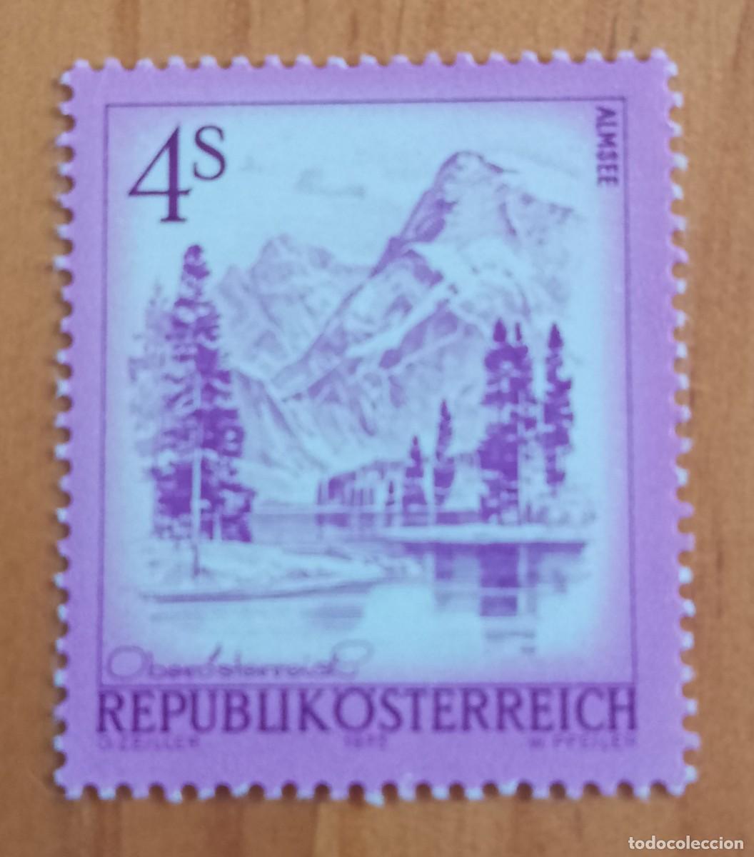 Sellos: AUSTRIA - V/F 4 S - A&Ntilde;O 1973 - PAISAJE: ALMSEE - YV 1259