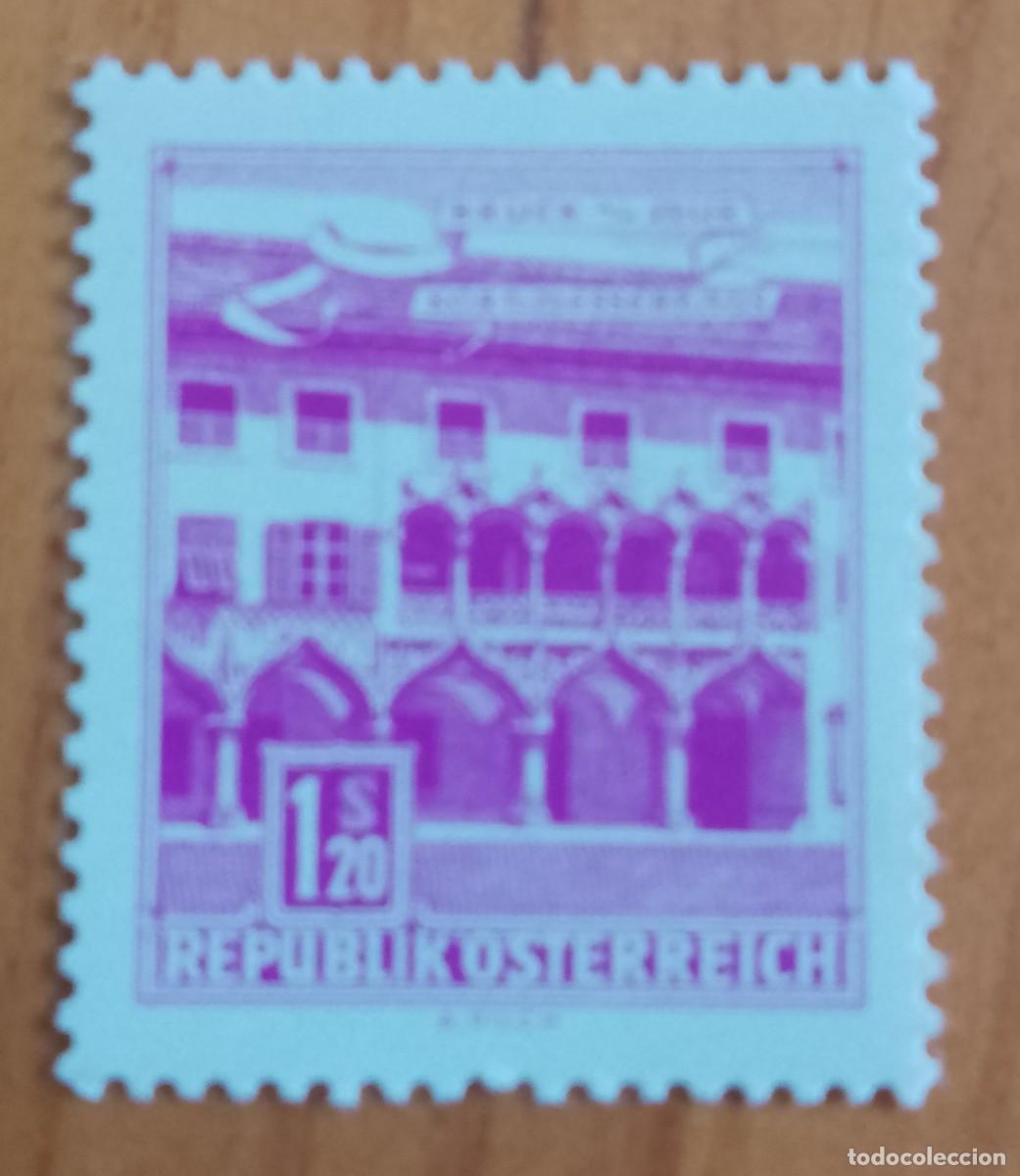 Stamps: AUSTRIA - V/F 1,20 S - CASA DEL MAIZ - BRUCK AN DER MUR - 20 SEPTIEMBRE 1962 - YV 1304