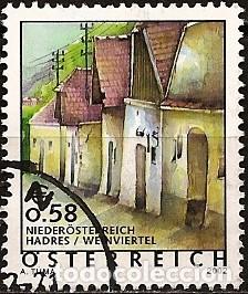 Sellos: Austria 2002 - Mi 2364 - YT 2196 - Casas en Baja-Austria