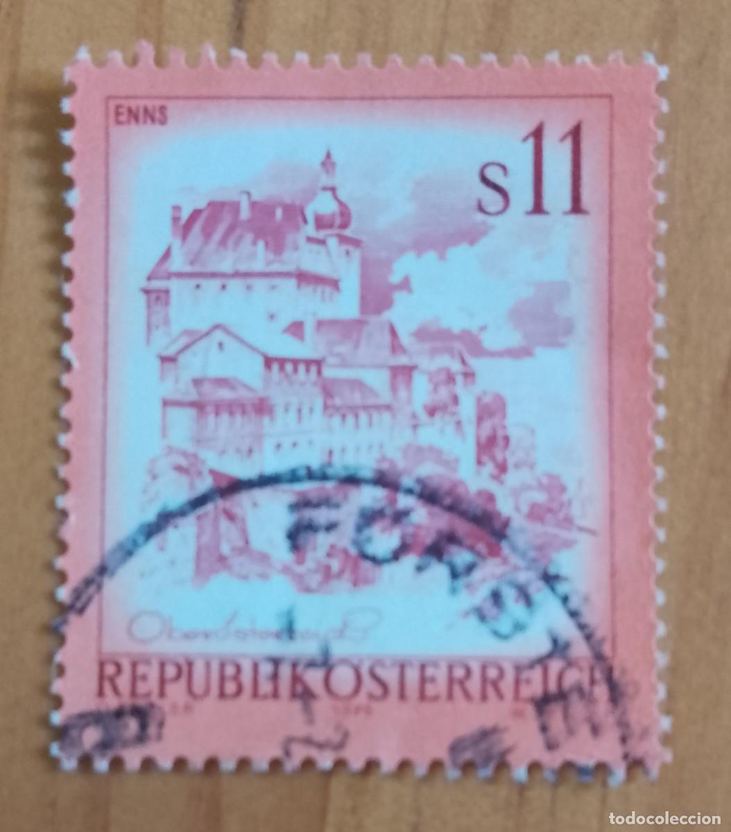 Sellos: AUSTRIA - V/F 11 S - A&Ntilde;O 1976, ENNS CIUDAD
