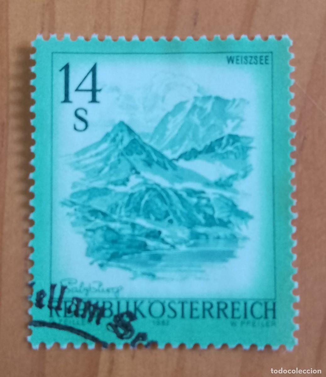 Sellos: AUSTRIA - V/F 14 S - A&Ntilde;O 1982 - TURISMO, LAGO: WEISZSSE