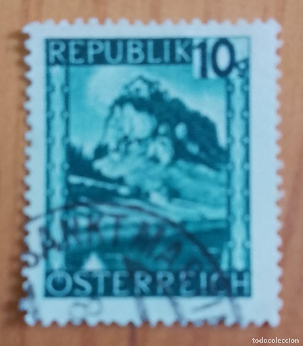 Sellos: AUSTRIA - V/F 10 G - PAISAJE
