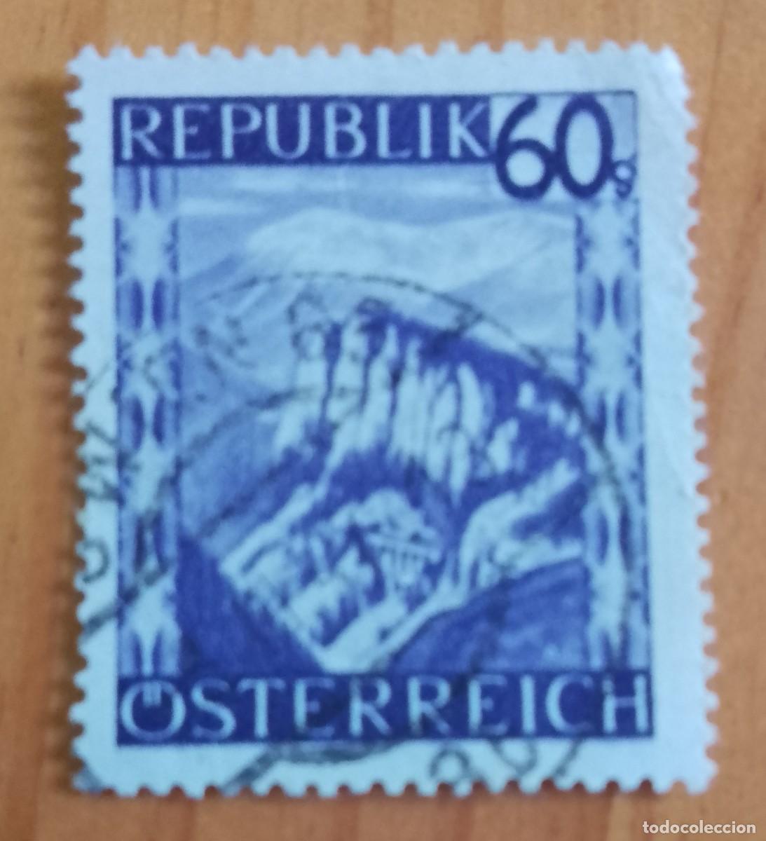 Sellos: AUSTRIA - V/F 60 G - PAISAJE