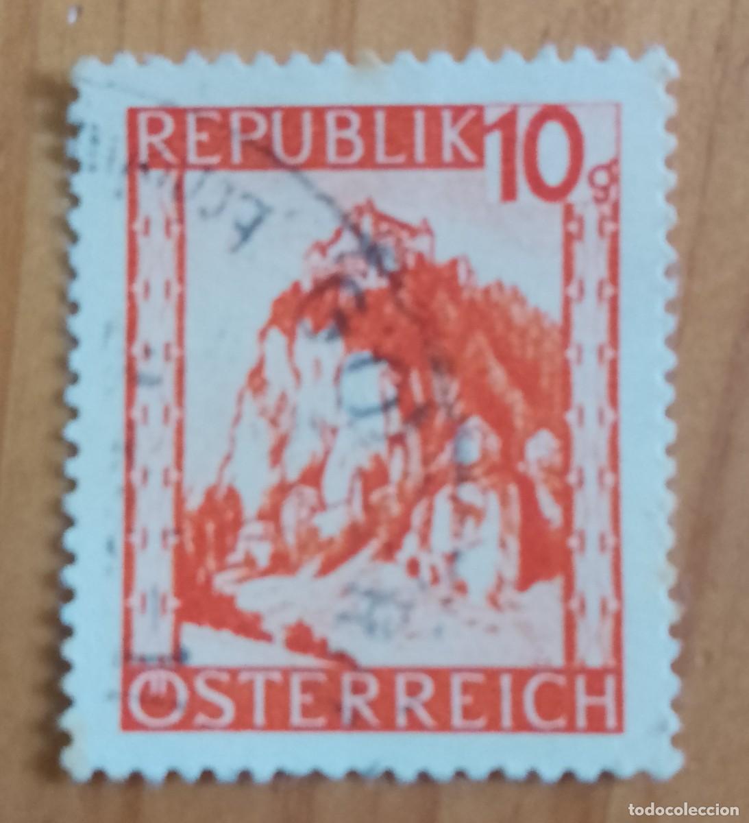 Sellos: AUSTRIA - V/F 10 G - PAISAJE