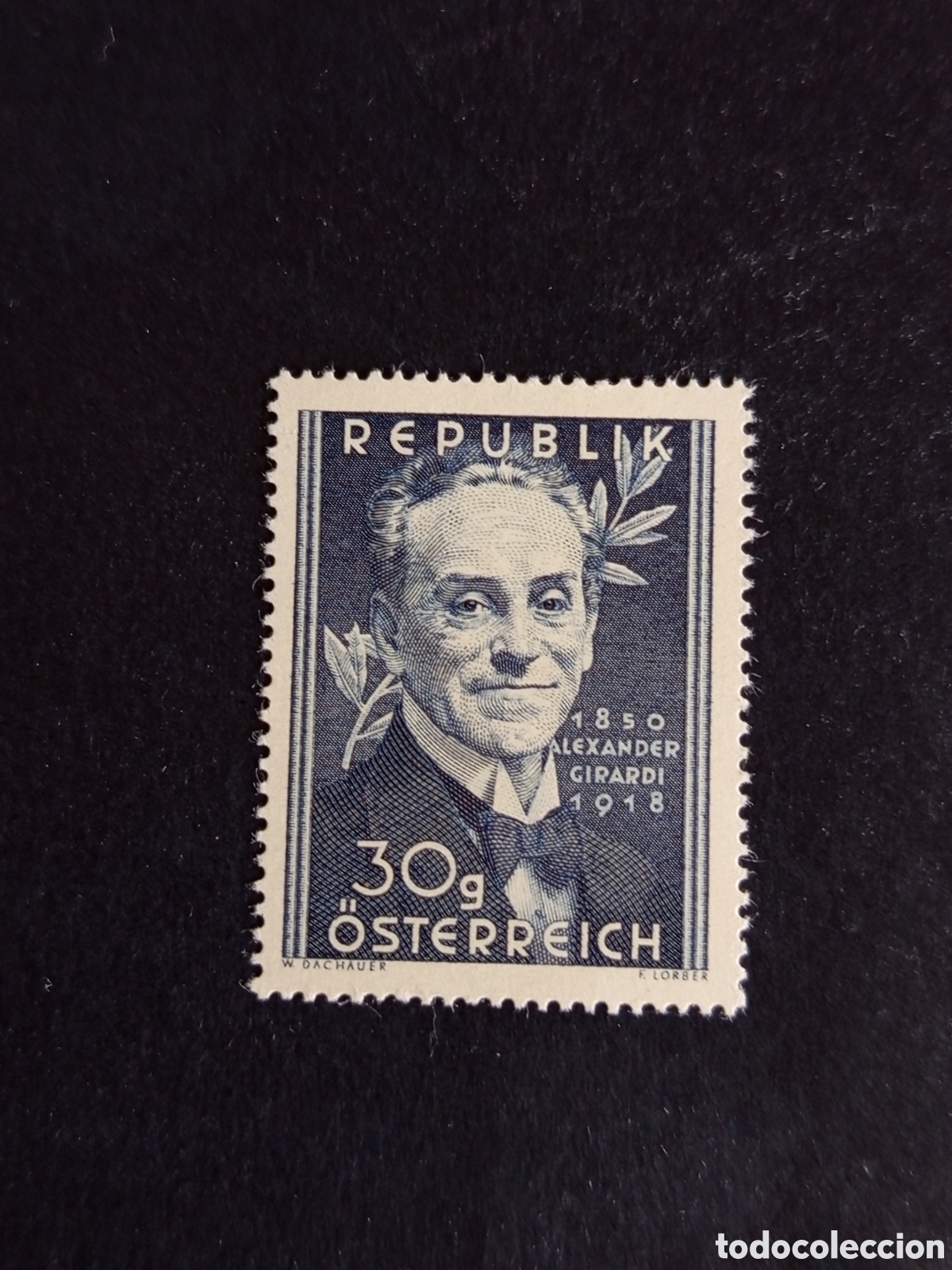 Sellos: AUSTRIA, 1950. Alexander Girardi, actor.Yvert 791. Ver fotos. Pedido m&iacute;nimo 3 &euro;. Serie completa