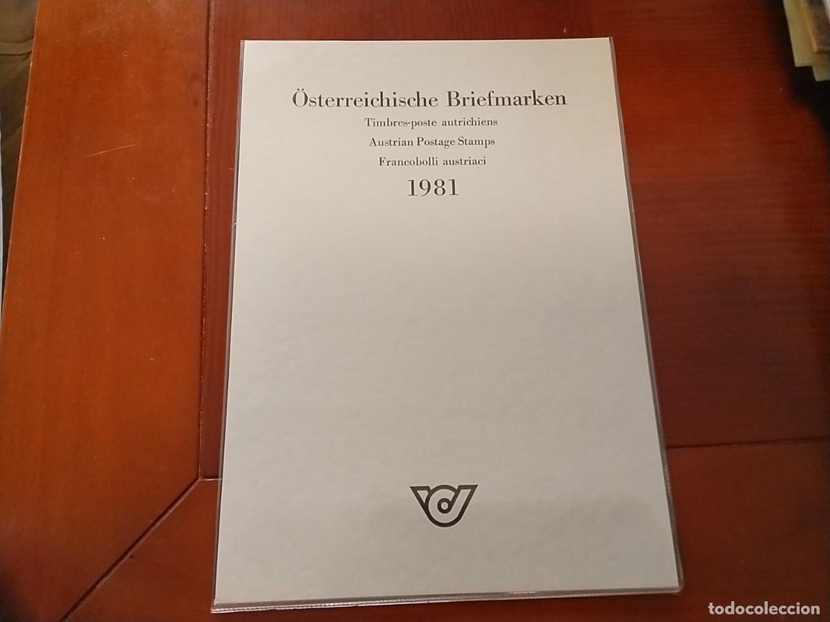 Sellos: Sellos Austria 1981 completa - Foto 1