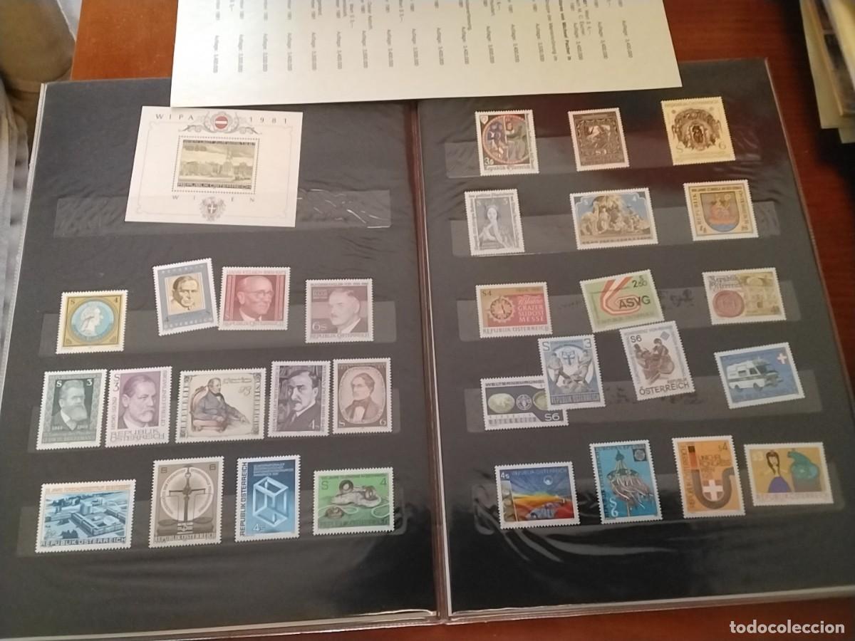 Sellos: Sellos Austria 1981 completa