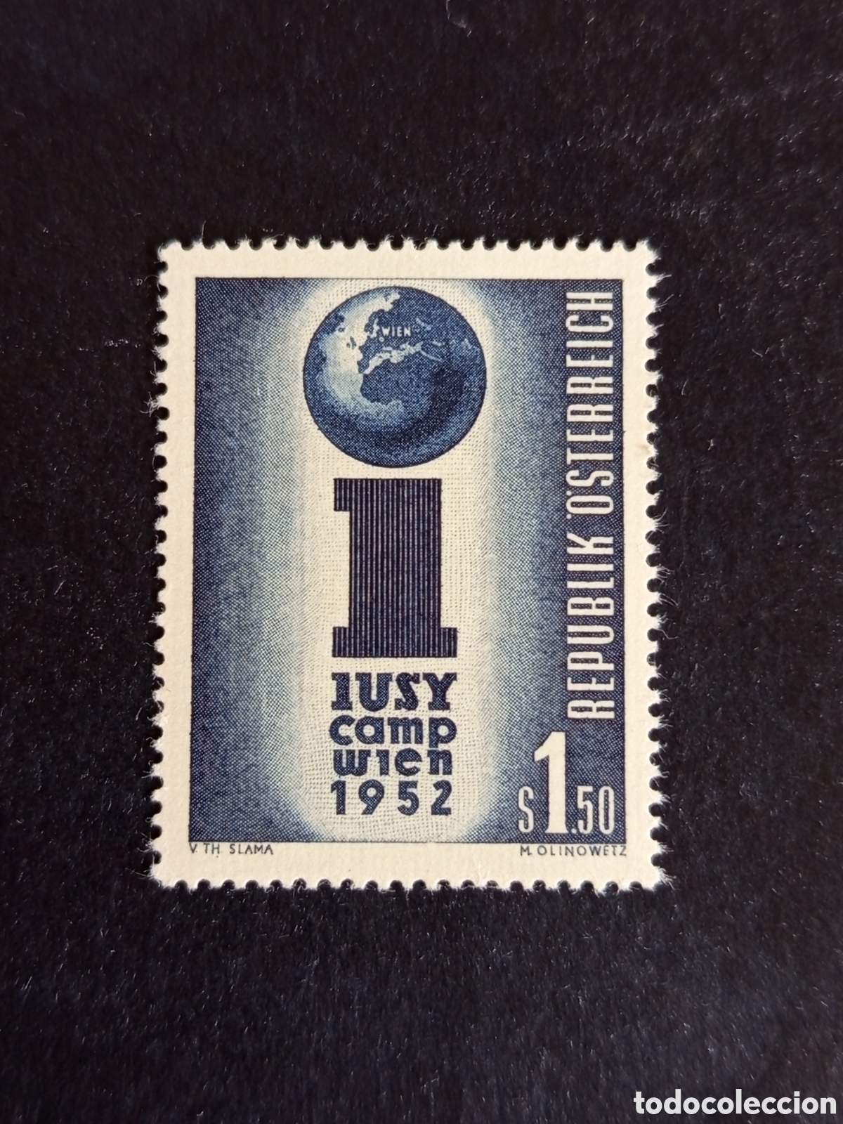 Sellos: AUSTRIA, 1952. Uni&oacute;n J&oacute;venes Socialistas. Yvert 814. Ver fotos. Pedido m&iacute;nimo 3 &euro;. Serie completa