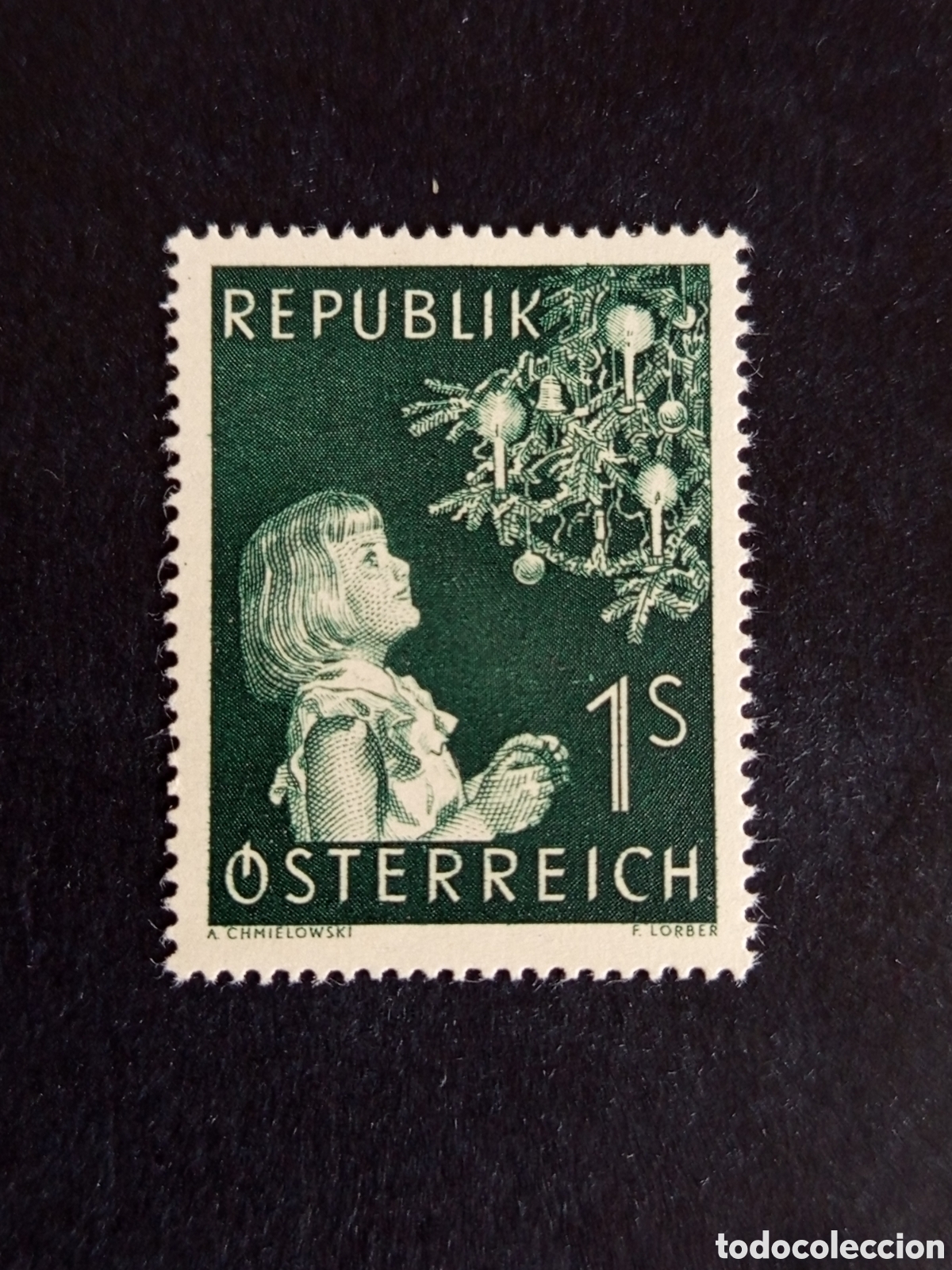 Sellos: AUSTRIA, 1953. Navidad. Yvert 827. Ver fotos. Pedido m&iacute;nimo 3 &euro;. Serie completa en nuevo