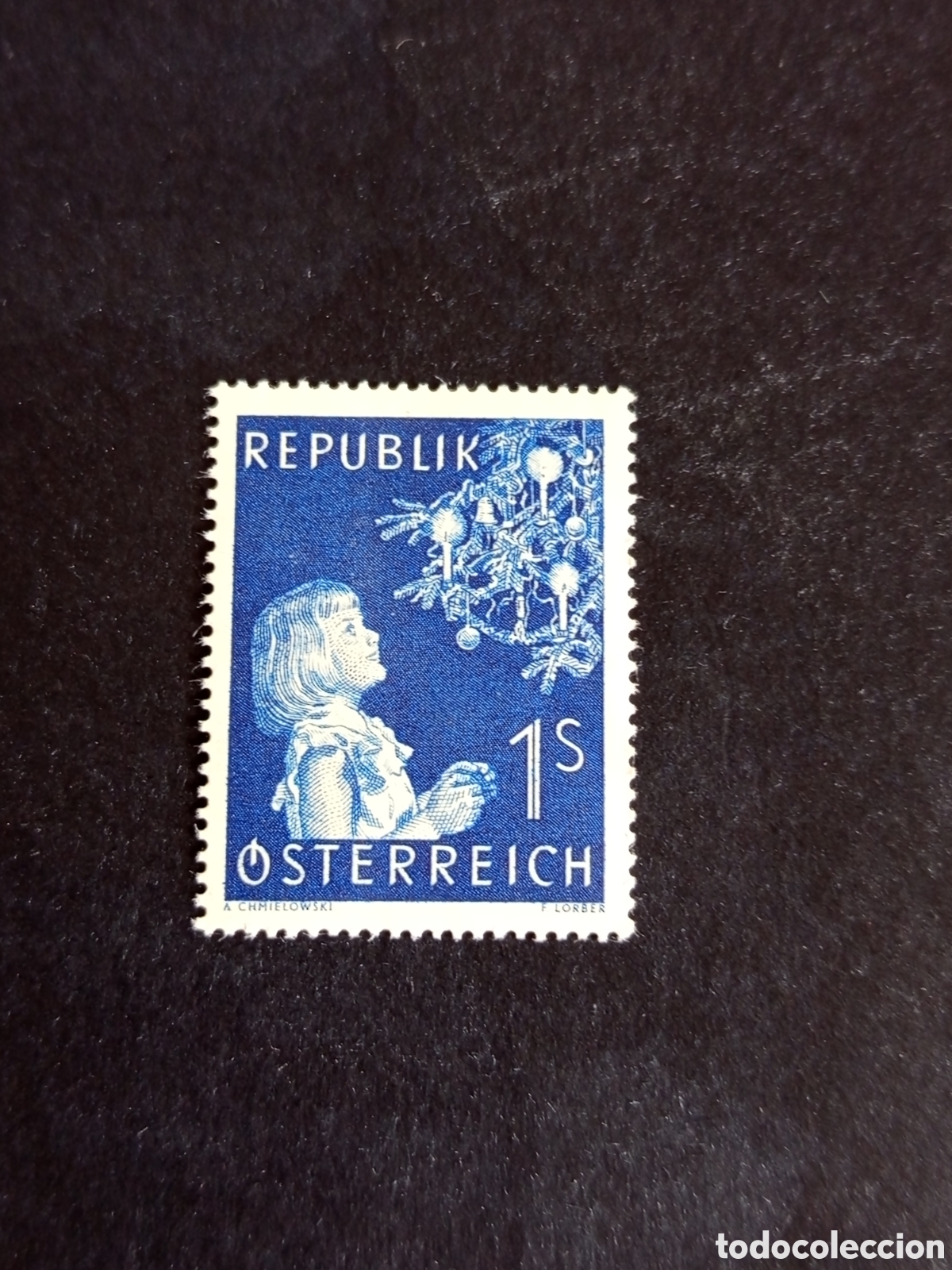 Sellos: AUSTRIA, 1954. Navidad. Yvert 842. Ver fotos. Pedido m&iacute;nimo 3 &euro;. Serie completa en nuevo