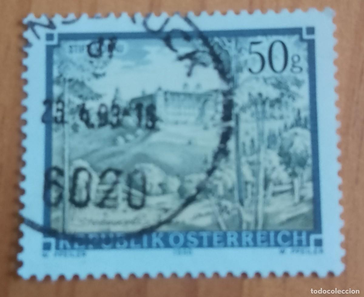 Sellos: AUSTRIA - V/F 50 G - A&Ntilde;O 1990 - MONASTERIO AGUSTINO: VORAU