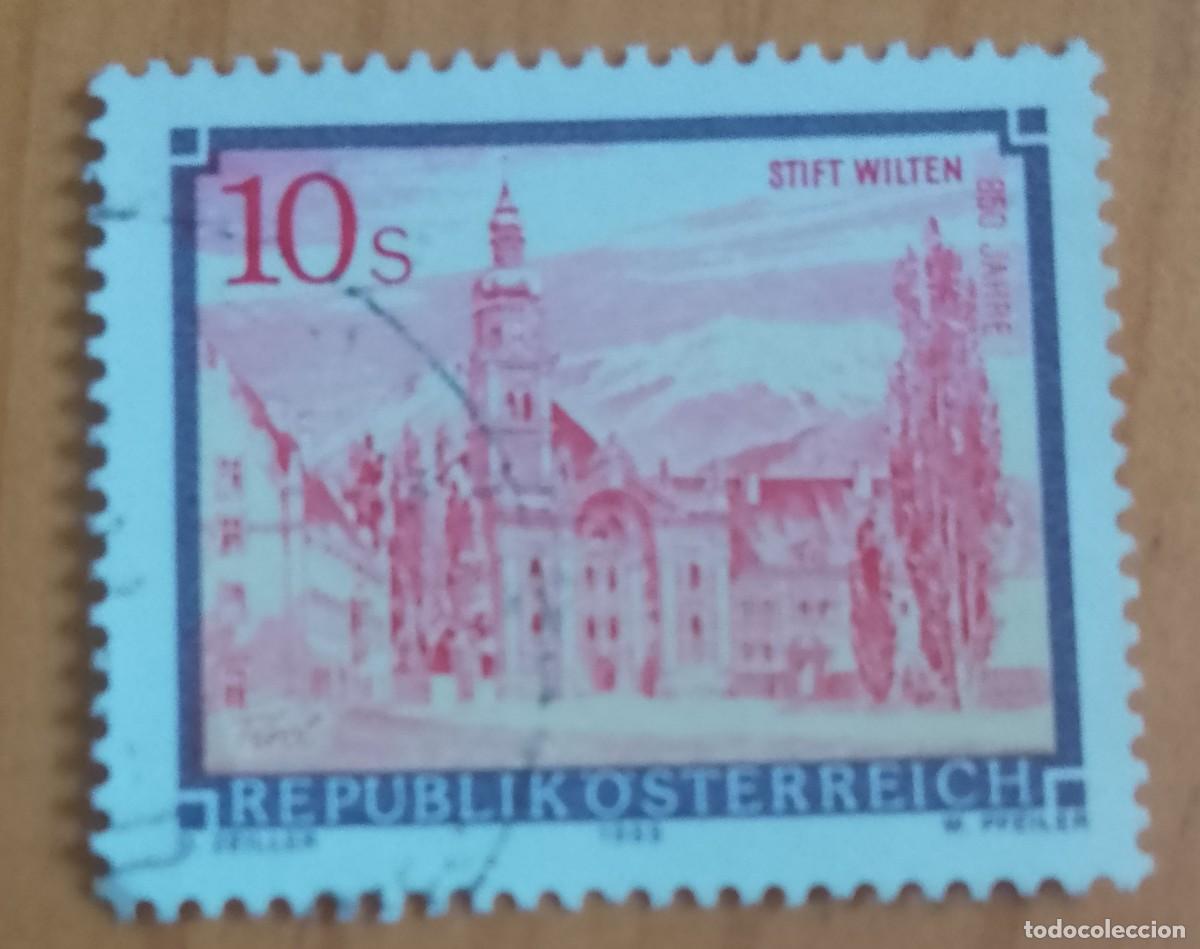 Sellos: AUSTRIA - V/F 10 S - A&Ntilde;O 1988 - 850 A&Ntilde;OS DE LA ABADIA DE WILTEN