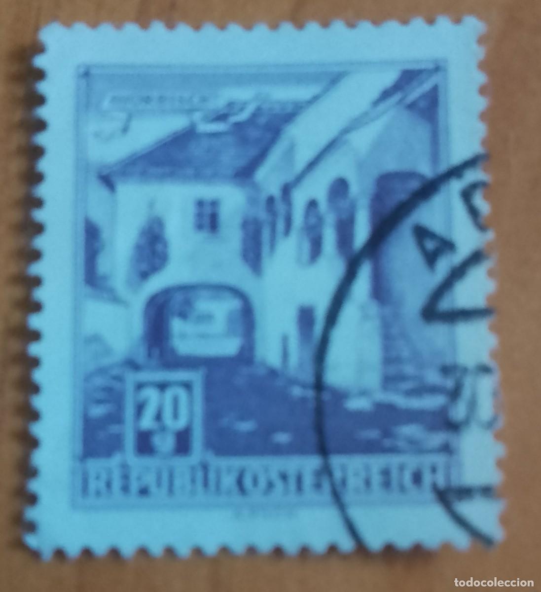 Sellos: AUSTRIA - V/F 20 G - A&Ntilde;O 1961 - ARQUITECTURA: GRANJA EN M&Ouml;RBISCH