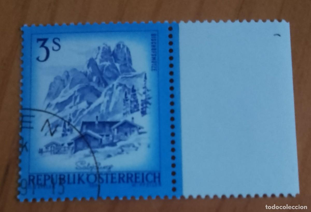 Sellos: AUSTRIA - V/F 3 S - A&Ntilde;O 1974 - PAISAJE: PAISAJE: MONTE BISCHOFSM&Uacute;TZE - YV 1272