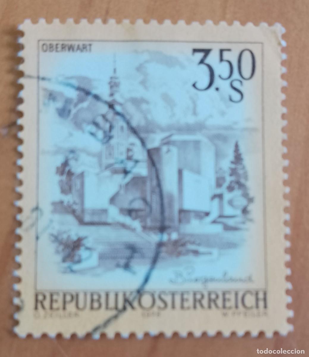 Sellos: AUSTRIA - V/F 3.50 S - OBERWART CIUDAD