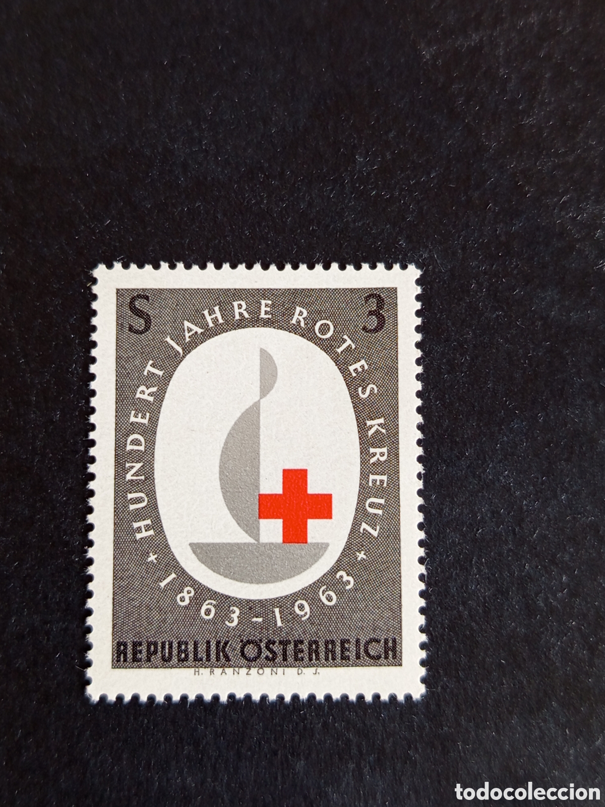 Sellos: AUSTRIA, 1963. Cruz Roja. Yvert 973. Ver fotos. Pedido m&iacute;nimo 3 &euro;. Serie completa en nuevo