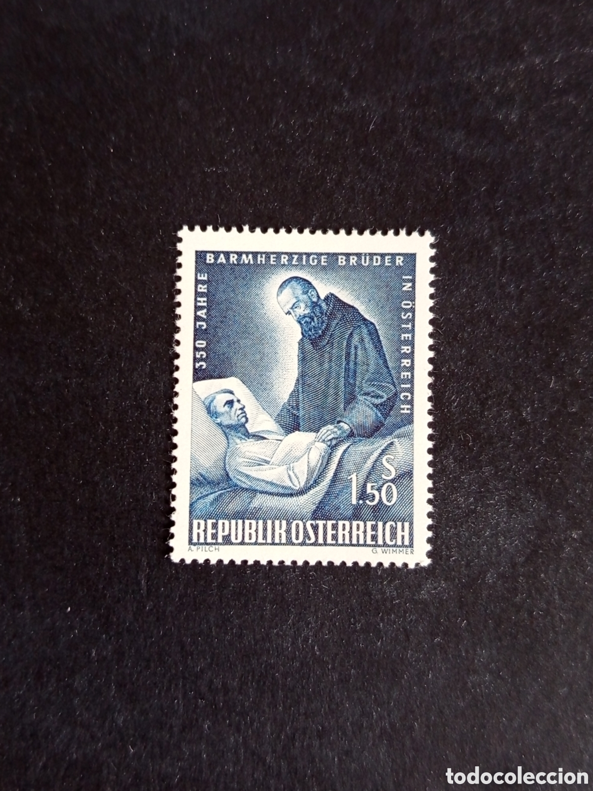 Sellos: AUSTRIA, 1964. Hermanos de la Caridad. . Yvert 992. Ver fotos. Pedido m&iacute;nimo 3 &euro;. Serie completa