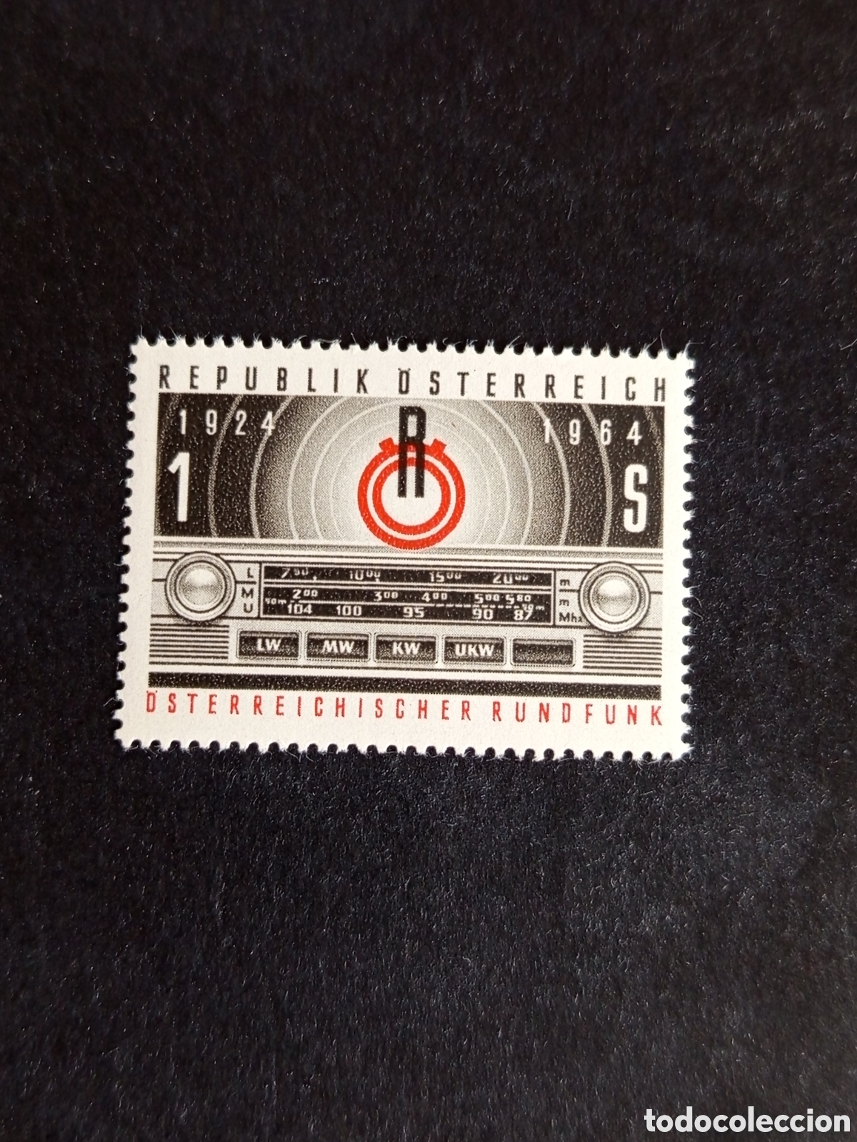 Sellos: AUSTRIA, 1964. Radio Austria, 40 a&ntilde;os. Yvert 1011. Ver fotos. Pedido m&iacute;nimo 3 &euro;. Serie completa