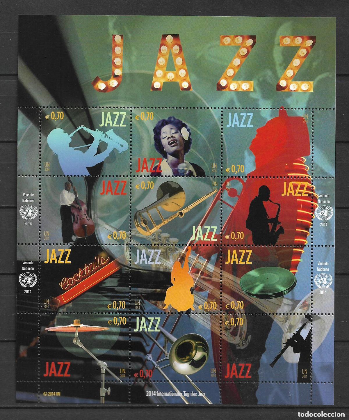 Sellos: naciones unidas viena 2014 - 815/826 - Musica ** mnh 8.40&euro; facial - 29/11