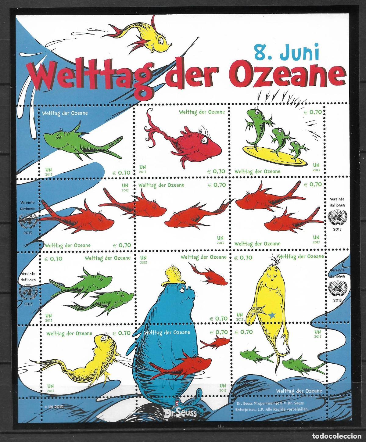 Sellos: naciones unidas viena 2013 - 784/795 ** mnh 8.40&euro; facial - 29/11