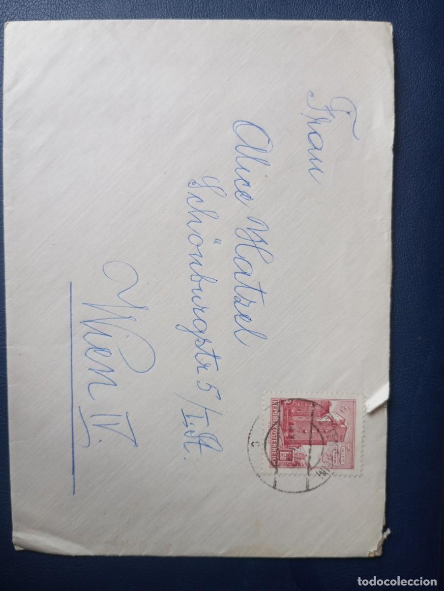 Sellos: AUSTRIA 1965, PALACIO ERDBERG, VIENA